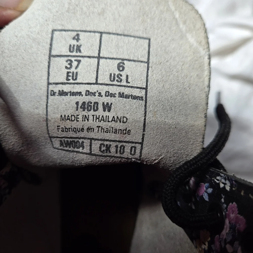 Dr. Marten's Womens Floral Boots - Picture 2 of 10
